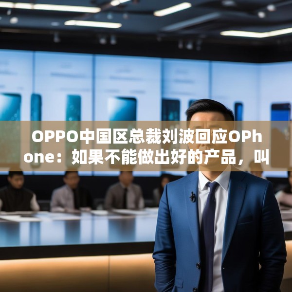 OPPO中国区总裁刘波回应OPhone：如果不能做出好的产品，叫什么都没有用