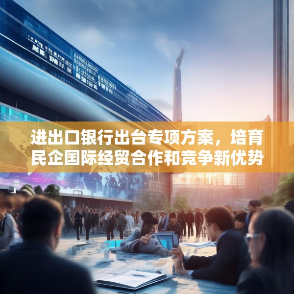 进出口银行出台专项方案，培育民企国际经贸合作和竞争新优势