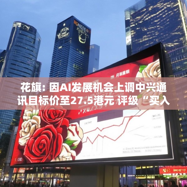 花旗: 因AI发展机会上调中兴通讯目标价至27.5港元 评级“买入”