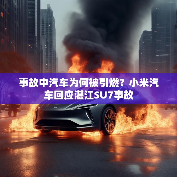 事故中汽车为何被引燃？小米汽车回应湛江SU7事故