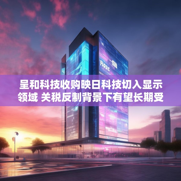 呈和科技收购映日科技切入显示领域 关税反制背景下有望长期受益