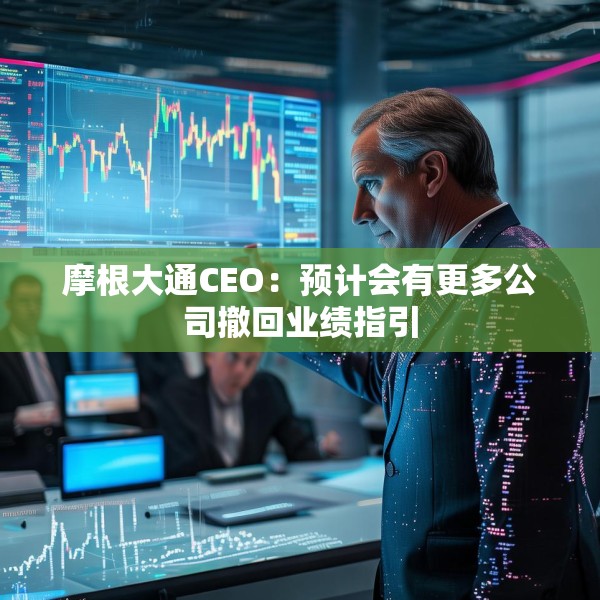 摩根大通CEO：预计会有更多公司撤回业绩指引