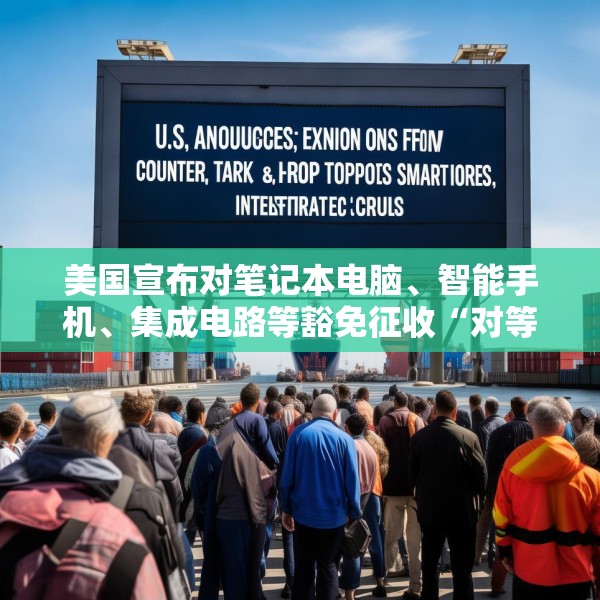 美国宣布对笔记本电脑、智能手机、集成电路等豁免征收“对等关税”