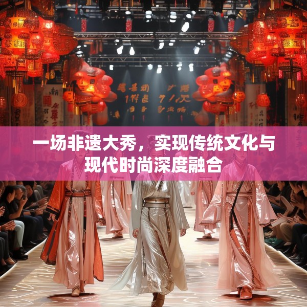 一场非遗大秀，实现传统文化与现代时尚深度融合