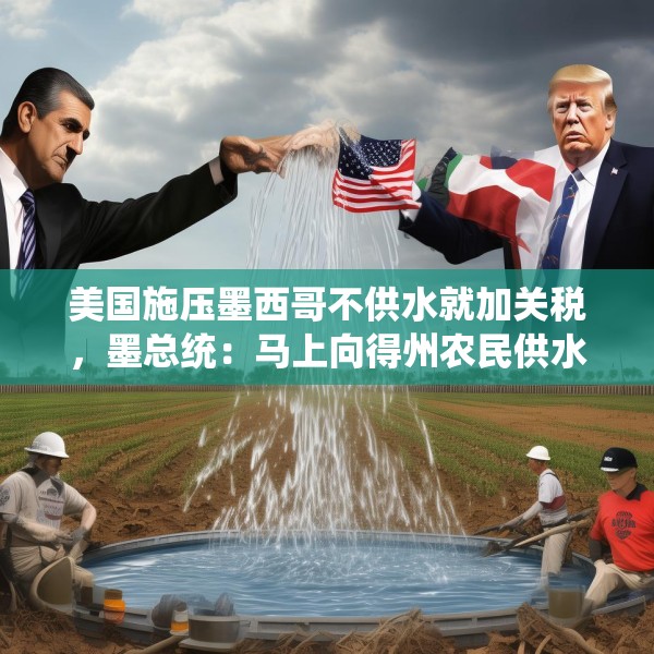 美国施压墨西哥不供水就加关税，墨总统：马上向得州农民供水
