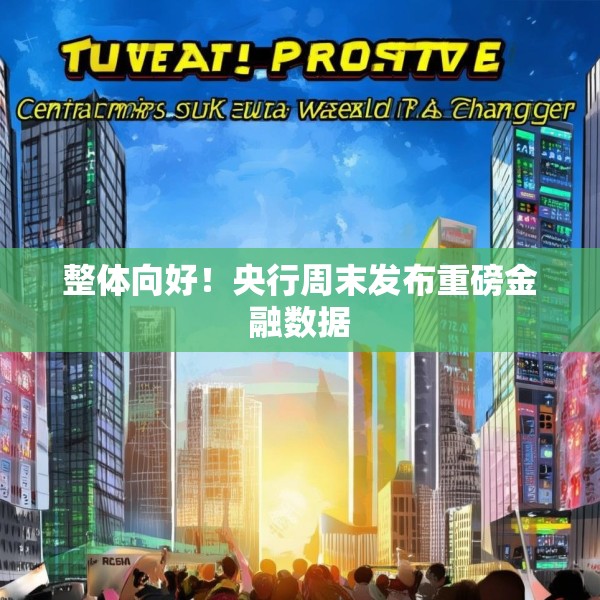 整体向好！央行周末发布重磅金融数据