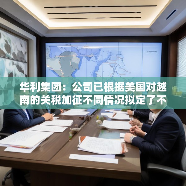 华利集团：公司已根据美国对越南的关税加征不同情况拟定了不同的应对方案