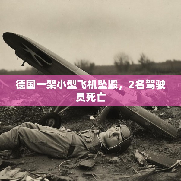 德国一架小型飞机坠毁，2名驾驶员死亡