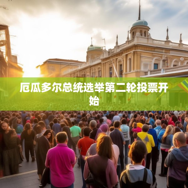 厄瓜多尔总统选举第二轮投票开始