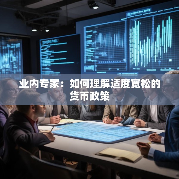 业内专家：如何理解适度宽松的货币政策