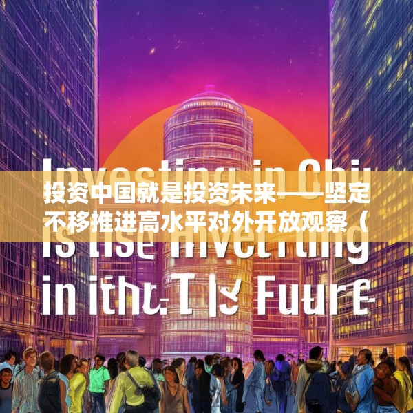 投资中国就是投资未来——坚定不移推进高水平对外开放观察（上）