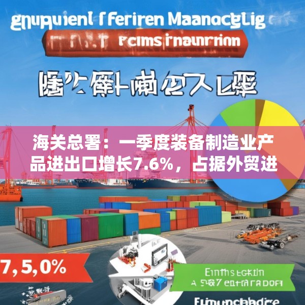 海关总署：一季度装备制造业产品进出口增长7.6%，占据外贸进出口的“半壁江山”