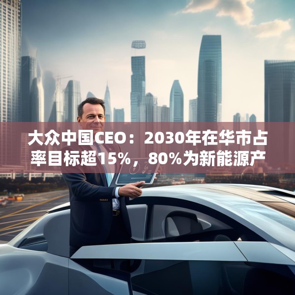 大众中国CEO：2030年在华市占率目标超15%，80%为新能源产品