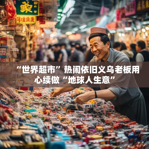 “世界超市”热闹依旧义乌老板用心续做“地球人生意”
