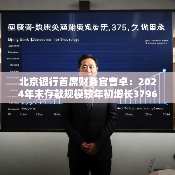 北京银行首席财务官曹卓：2024年末存款规模较年初增长3796亿元 增量超过了十家股份制银行