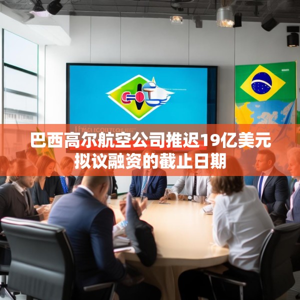 巴西高尔航空公司推迟19亿美元拟议融资的截止日期