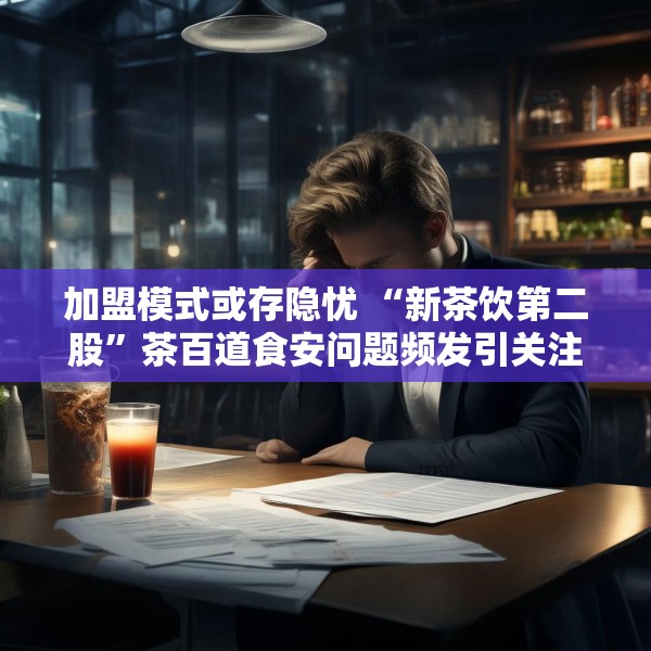 加盟模式或存隐忧 “新茶饮第二股”茶百道食安问题频发引关注