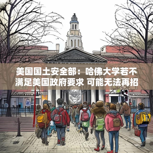 美国国土安全部：哈佛大学若不满足美国政府要求 可能无法再招收留学生