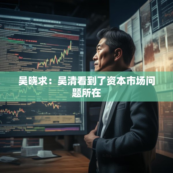 吴晓求：吴清看到了资本市场问题所在