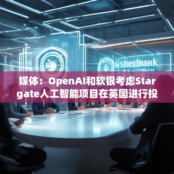 媒体：OpenAI和软银考虑Stargate人工智能项目在英国进行投资