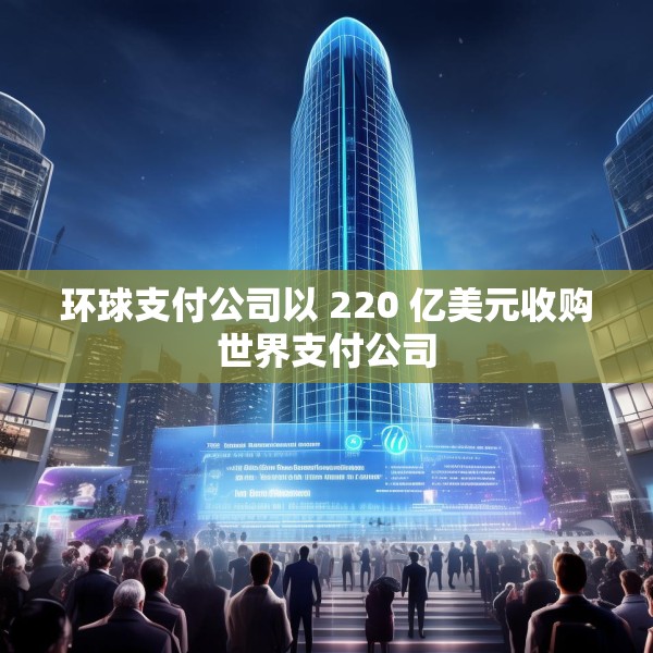 环球支付公司以 220 亿美元收购世界支付公司