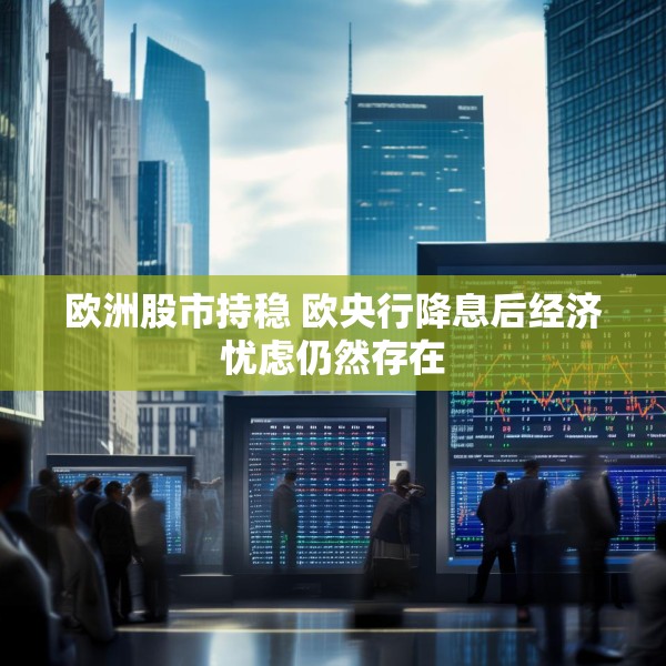 欧洲股市持稳 欧央行降息后经济忧虑仍然存在