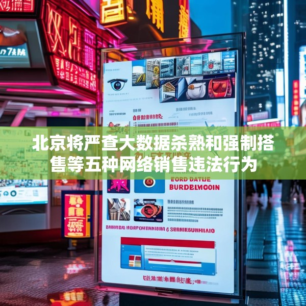 北京将严查大数据杀熟和强制搭售等五种网络销售违法行为