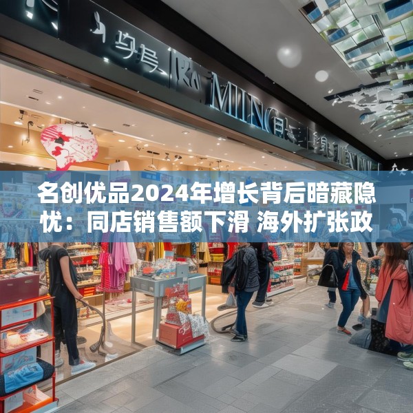 名创优品2024年增长背后暗藏隐忧：同店销售额下滑 海外扩张政策存不确定性与市场愈发饱和