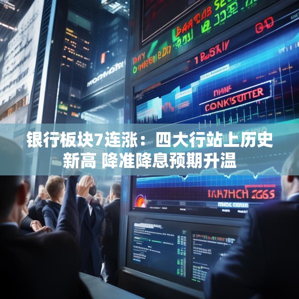 银行板块7连涨：四大行站上历史新高 降准降息预期升温