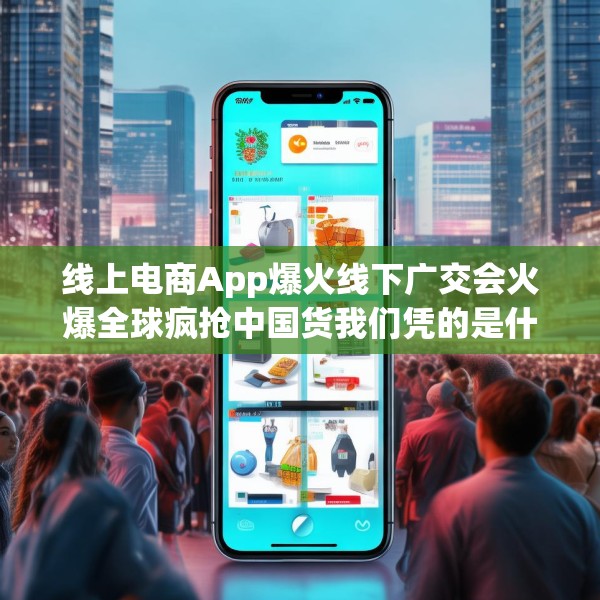 线上电商App爆火线下广交会火爆全球疯抢中国货我们凭的是什么？