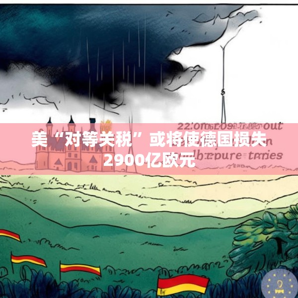 美“对等关税”或将使德国损失2900亿欧元