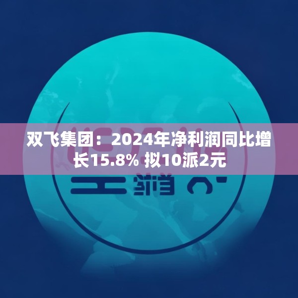 双飞集团：2024年净利润同比增长15.8% 拟10派2元