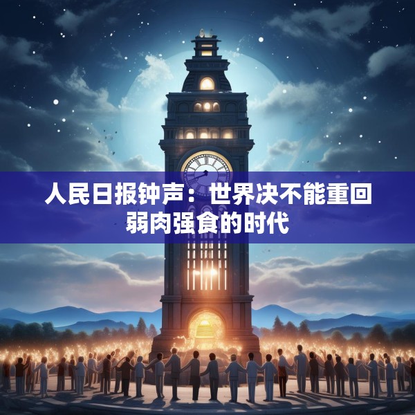 人民日报钟声：世界决不能重回弱肉强食的时代