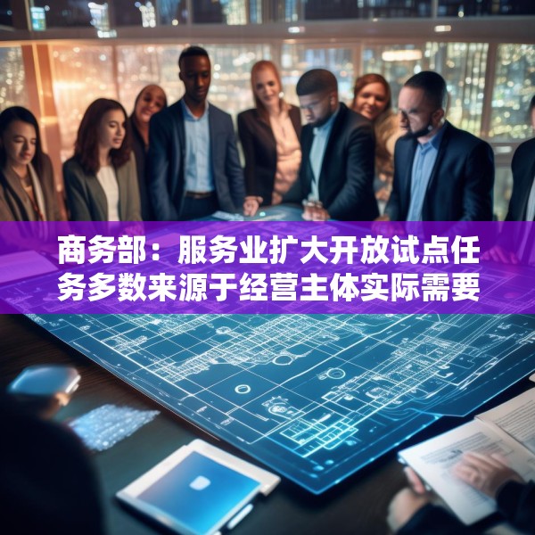 商务部：服务业扩大开放试点任务多数来源于经营主体实际需要