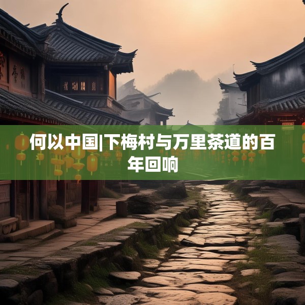 何以中国|下梅村与万里茶道的百年回响