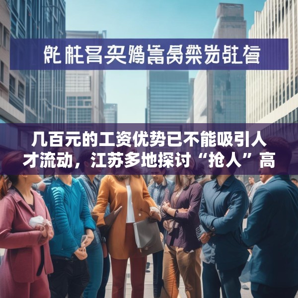 几百元的工资优势已不能吸引人才流动，江苏多地探讨“抢人”高招