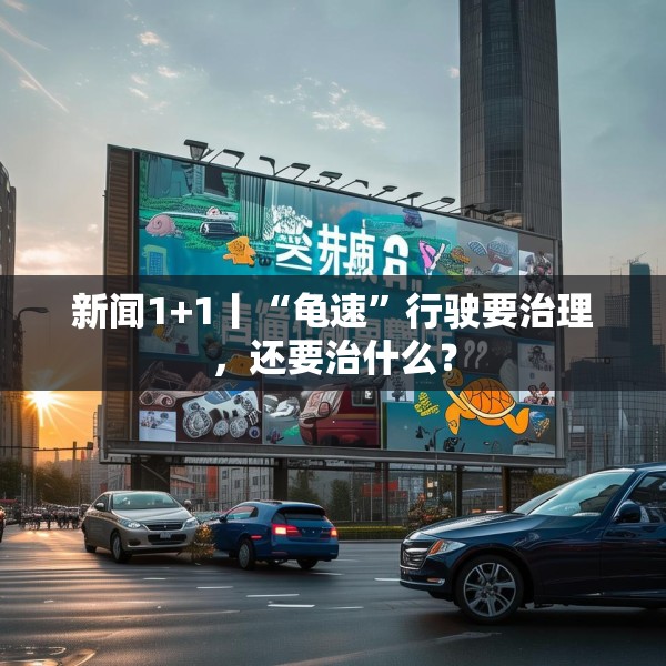 新闻1+1丨“龟速”行驶要治理，还要治什么？