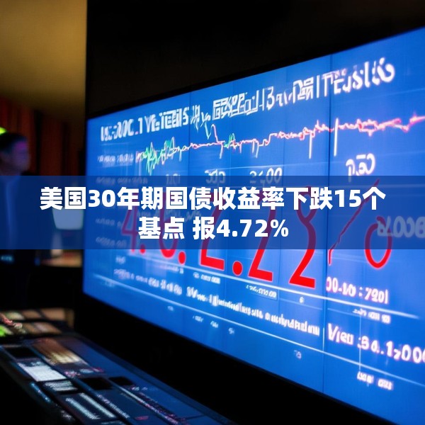 美国30年期国债收益率下跌15个基点 报4.72%