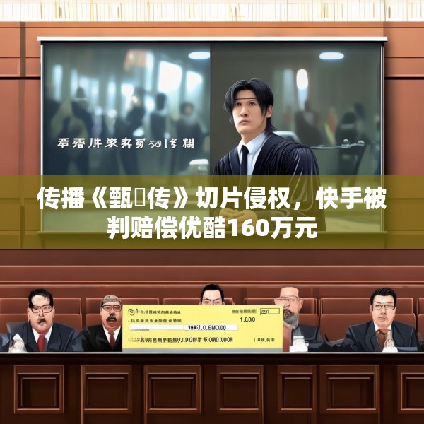 传播《甄嬛传》切片侵权，快手被判赔偿优酷160万元