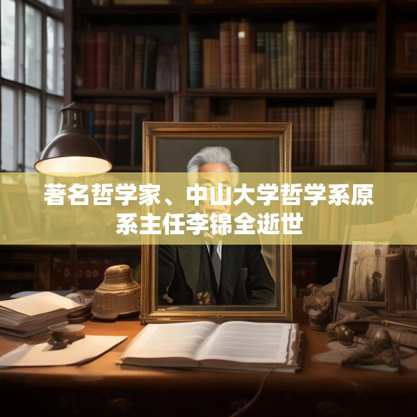 著名哲学家、中山大学哲学系原系主任李锦全逝世