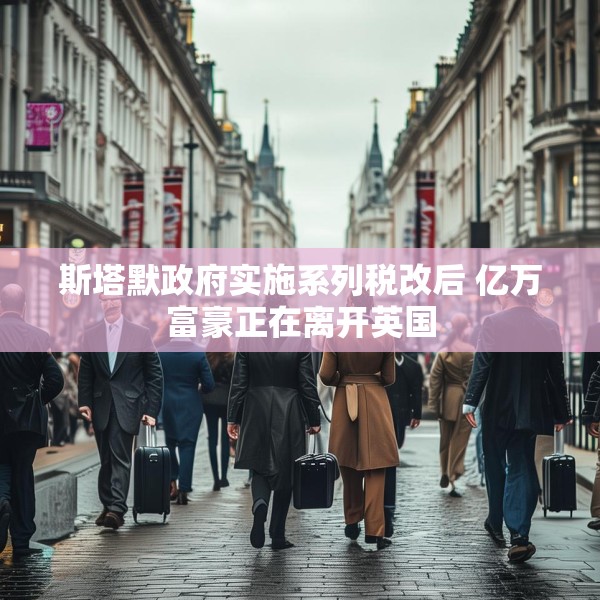 斯塔默政府实施系列税改后 亿万富豪正在离开英国