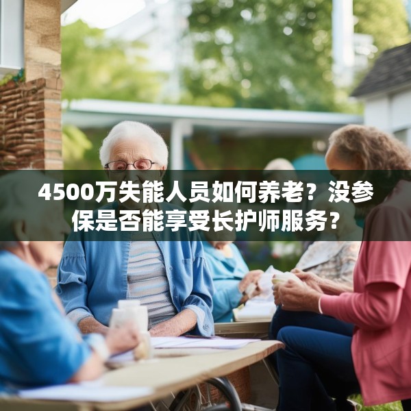 4500万失能人员如何养老？没参保是否能享受长护师服务？
