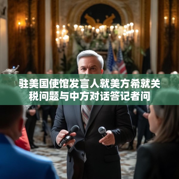 驻美国使馆发言人就美方希就关税问题与中方对话答记者问