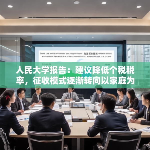 人民大学报告：建议降低个税税率，征收模式逐渐转向以家庭为单位