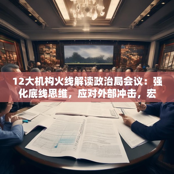 12大机构火线解读政治局会议：强化底线思维，应对外部冲击，宏观着力“四稳”，配置上沿三主线布局
