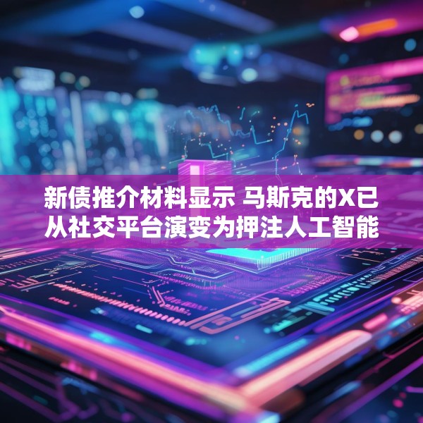 新债推介材料显示 马斯克的X已从社交平台演变为押注人工智能和订阅收入的平台