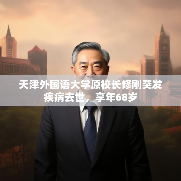 天津外国语大学原校长修刚突发疾病去世，享年68岁