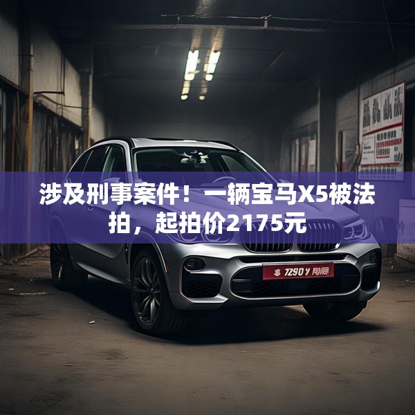 涉及刑事案件！一辆宝马X5被法拍，起拍价2175元