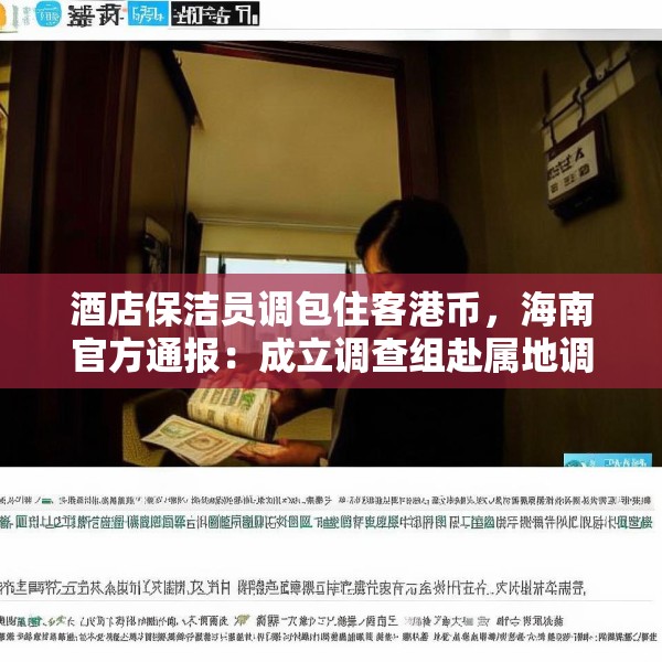 酒店保洁员调包住客港币，海南官方通报：成立调查组赴属地调查