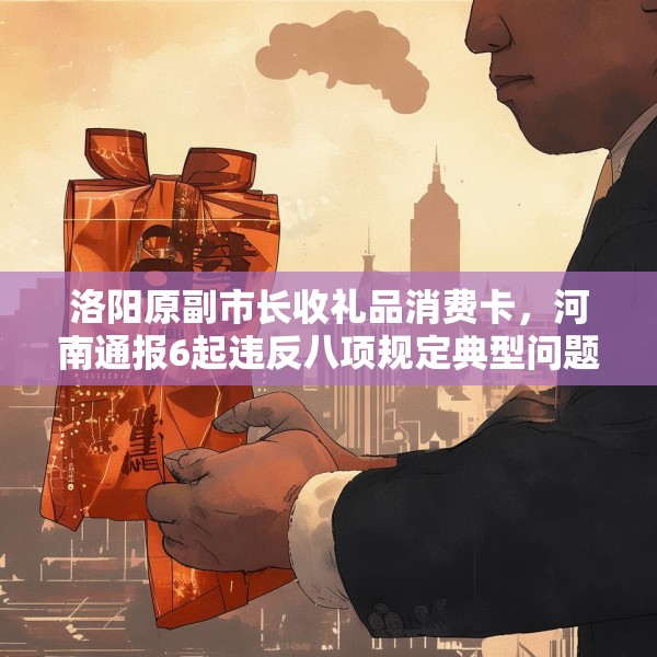 洛阳原副市长收礼品消费卡，河南通报6起违反八项规定典型问题